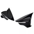 thumbnail image 5 of GLOSS BLACK WING MIRROR COVER CAP RIGHT + LEFT SIDE for SEAT for Ibiza Mk5, 5 of 8