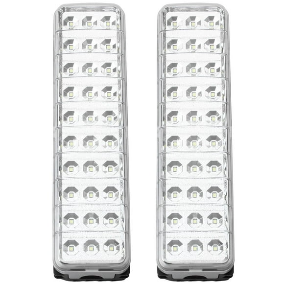 2X Led Emergency Light Flashlight Mini 30 Led 2 Mode Rechargeable Emergency Light Lamp for Home Camp Outdoor