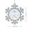 Cinnamoroll Anime Dog Christmas Hanging Snowflake Decorations Tree