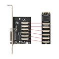 thumbnail image 3 of M.2 to 4 RS232 DB9 Serial Port and 1 DB25 Parallel Printer Port LPT1 Multi Expansion Card B Key M Key NGFF 2280Mm WCH384, 3 of 5
