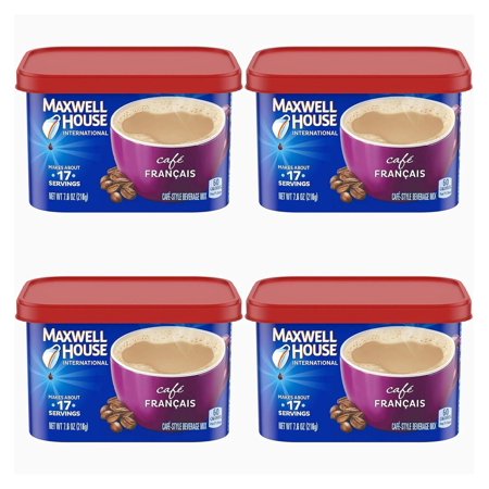 Maxwell House light roast International Cafe Francais Café, 7.6 Ounce (Pack of 8) Coffee