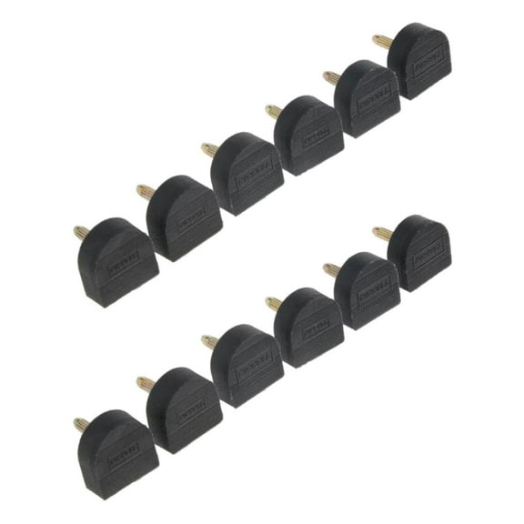 yotijay 6 Pairs of High Heel Tips Taps Replacement Pegs for Shoe Repair Pads