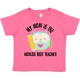thumbnail image 3 of Inktastic Teacher Mom School Owl Girls Toddler T-Shirt, 3 of 5
