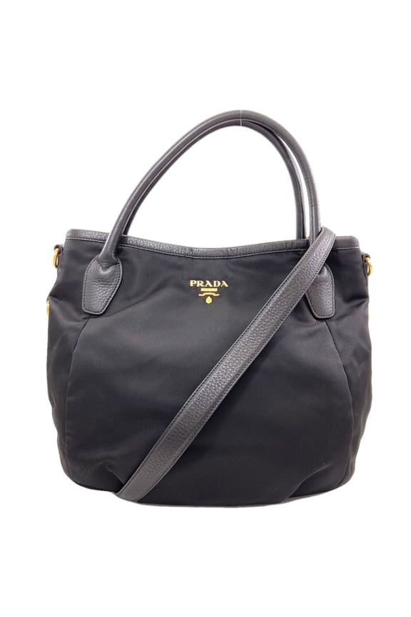 Pre-Owned Prada 2-way tote bag, nylon material, women's.