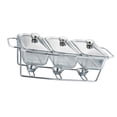 thumbnail image 4 of WeiLaiKeQi Buffet Food Warmer Convenience Food Warmer Tray for Birthday Parties Wedding 1.3L 3 Compartment, 4 of 9