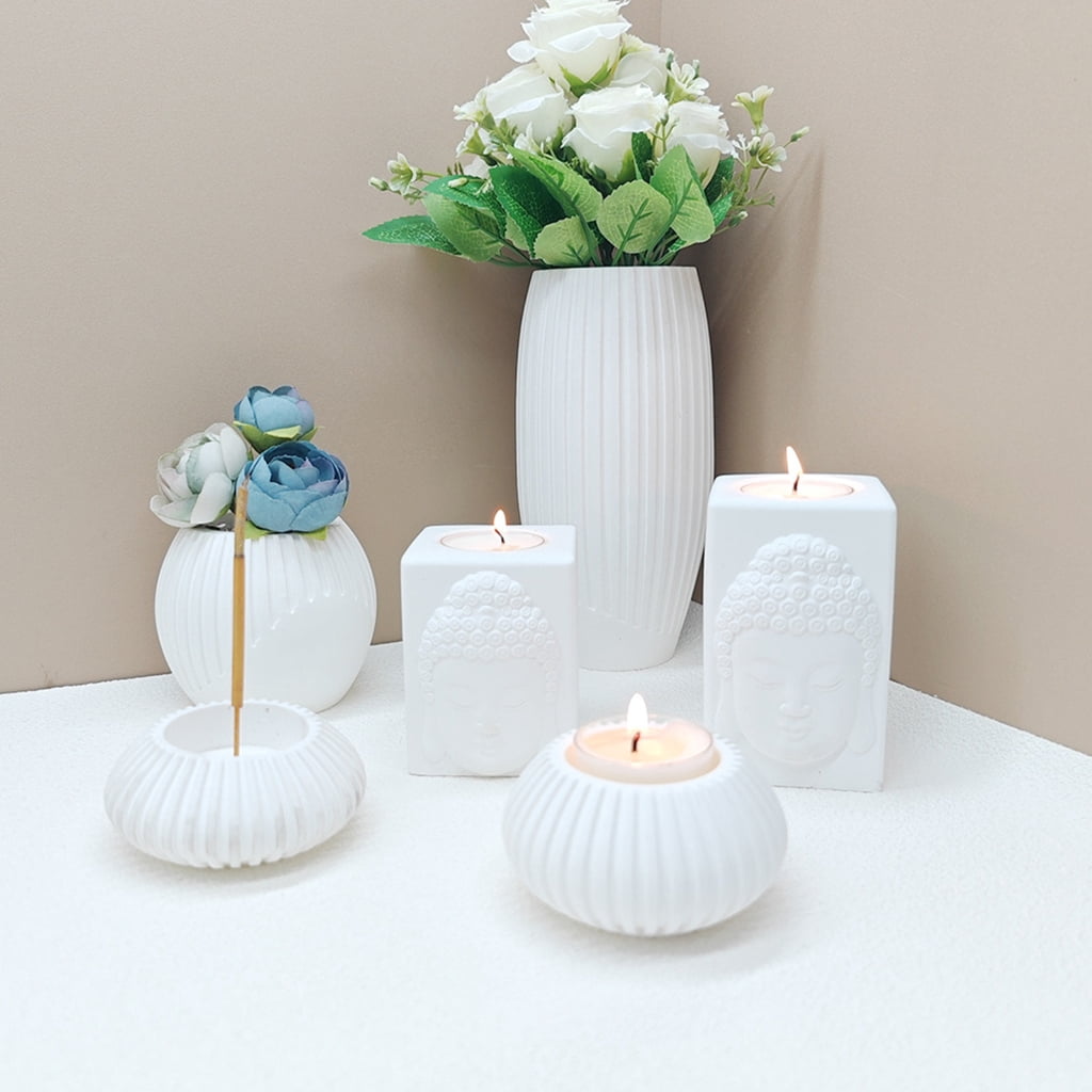 Tealight Holder Molds Clay Molds Candle Cup Molds for Epoxy Resin Project