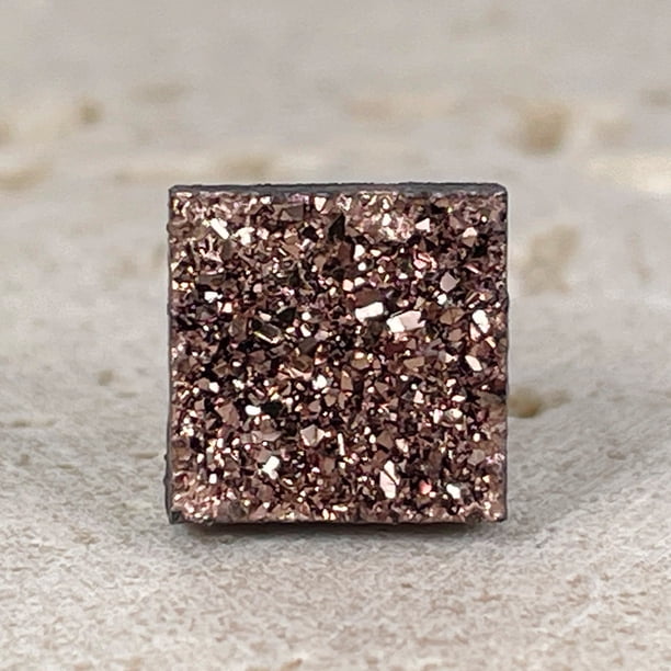 Pendientes de succión con imán de racimo de cristal sin agujero Pendientes de moda urbana para hombres y mujeres Pendientes de moda de cristal de piedra
