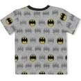 thumbnail image 6 of BATMAN 2 Pack Jogger Set for Boys, Graphic Printed Short Sleeve Shirt and Sports Pants, 6 of 6