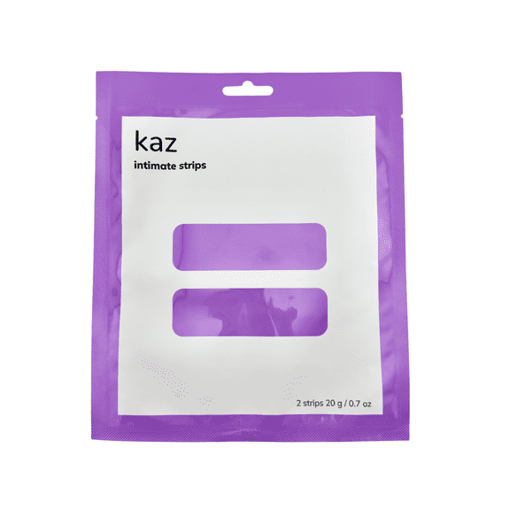 KAZ Hydrogel Intimate Mask after Brazilian / Manzilian 1 Strips Pair .7 oz