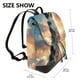 thumbnail image 2 of Easygdp Cloud Border Collie Mochila de Cuero para Mujeres, Bolso de Hombro, Bolsos de Mano de Moda para Trabajo y Viajes, 2 of 4