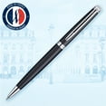 thumbnail image 2 of Waterman Hemisphere Ballpoint Pen | Matt Black with palladium trim | Medium Tip | Blue Ink | Gift Box, 2 of 7