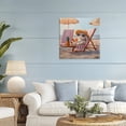 thumbnail image 2 of Beach Bun Relaxation Canvas Wall Art, design by Lucia Heffernan, 2 of 8