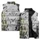 thumbnail image 4 of Chaleco con estampado de lobo elegante para hombre, chaleco sin mangas moderno y versátil para hombre, chaleco cómodo y cálido a prueba de viento frío, chaquetas de invierno para hombre, 4 of 5