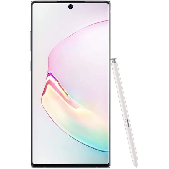 Pre-Owned Samsung Galaxy Note 10+ 6.8" 5G  Unlocked, Aura - Verizon - 256GB White