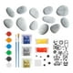 thumbnail image 3 of Kit de actividades al aire libre para pintar rocas creativas, pintura de piedra impermeable para estilo c, 3 of 9