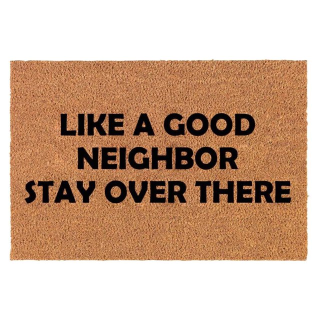 Outdoor Doormats Coir Mats for Front Door Spring Rugs for Kitchen Easy Clean Entryway Rug Door Mat for Indoor Entryway, Patio, Garage, Porch, Thin Absorbent Dirt Trapper Doormat, 16x24 Inch