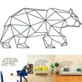 thumbnail image 1 of Wall Sticker Creative Geometric Bear Decor Wall Decal Wall Mural for Home Decor, 1 of 8