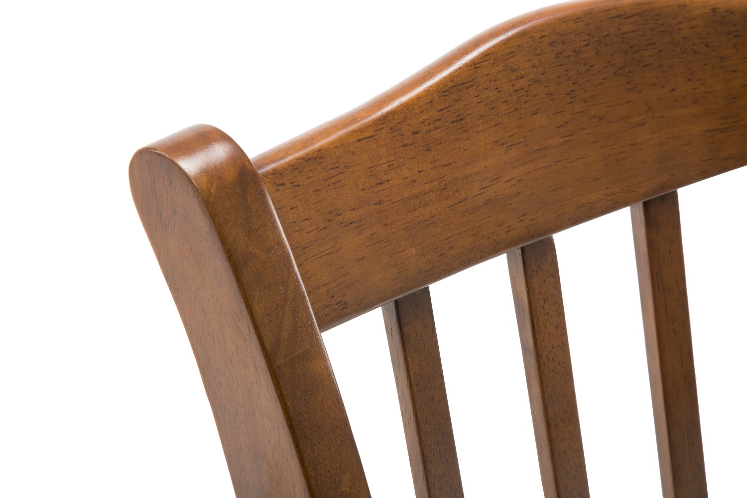 Boraam Shaker Wood Dining Chairs, Walnut Finish, Set of 2 photo 8