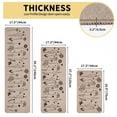 thumbnail image 3 of Kitchen Mat Non Slip Anti-Fatigue Rugs for Kitchen, Office(3 pack), 3 of 7