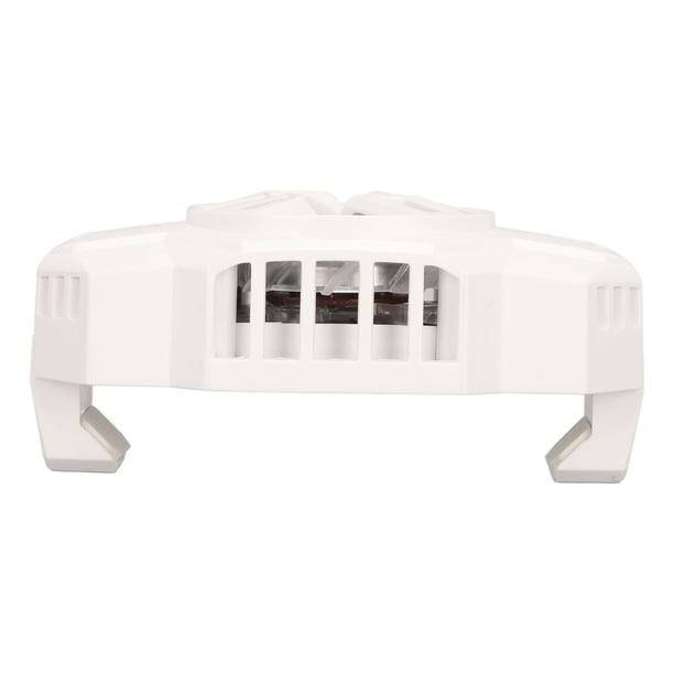 Ventilador de refrigeración para teléfono S3 Semiconductor Enfriador de teléfono Radiador de teléfono celular para jugar juegos Ver videos Blanco marfil