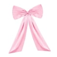 thumbnail image 4 of CarpNettore Large Bow Decor Hanging Ribbon Tie Bow Giant Ribbon Tie Extra Large Satin Ribbon pink, 4 of 8