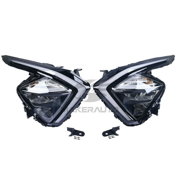Pair Headlight Assembly For 2022-2024 Kia Sportage LH RH 92101DW000 92102DW000