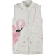 thumbnail image 1 of Rachel Roy - Camiseta con botones para mujer, diseño de flamenco, color blanco, mediano, 1 of 1