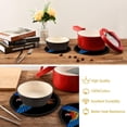 thumbnail image 6 of SKYSONIC Macaw Bird Colorful Pot Holders Trivets, 2 Pcs Heat Resistant Trivets,Vintage Theme Retro Cotton Thread Weave Mats for Hot Pads Pans Pot Bowl Teapot for Kitchen Decor, 6 of 7