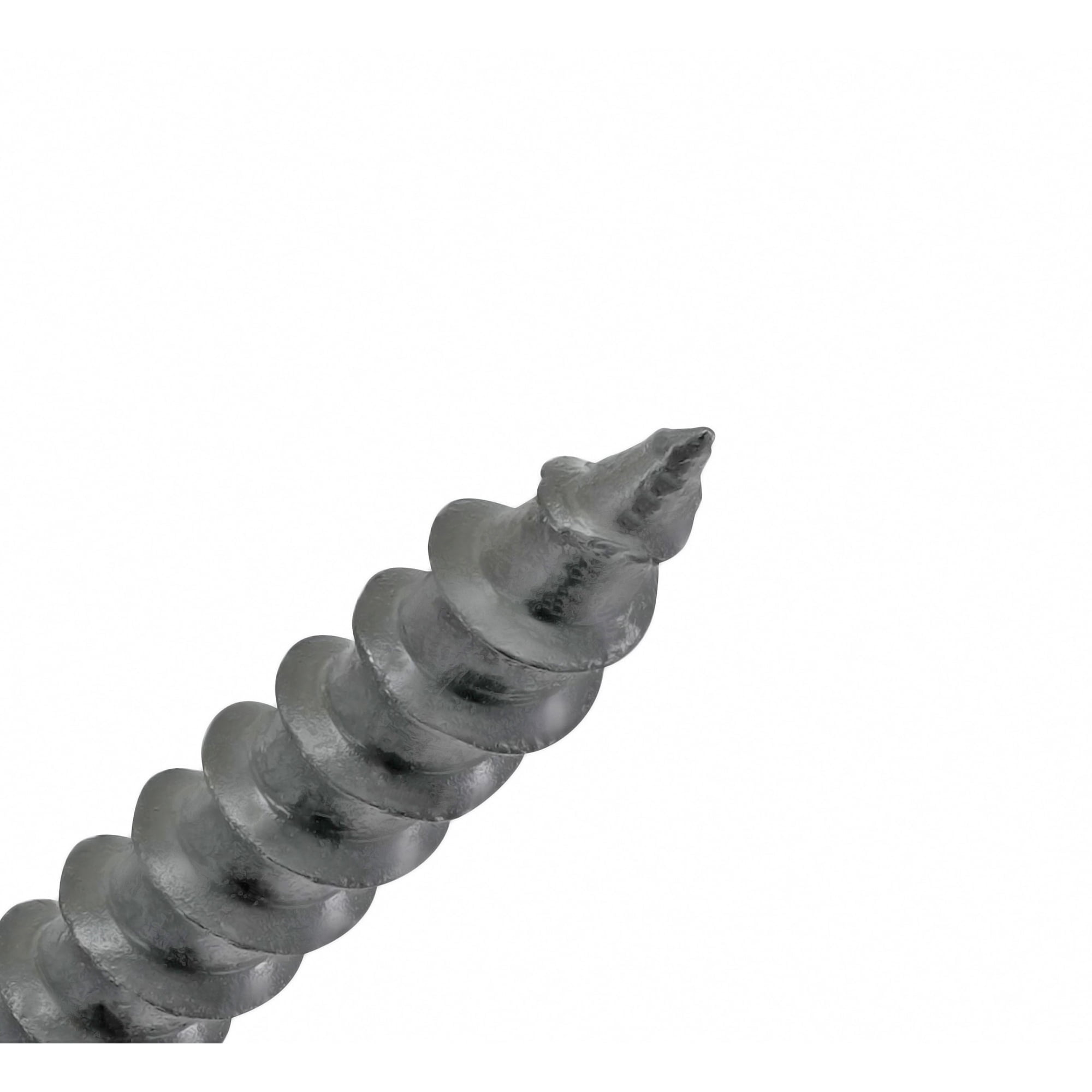 Fas-n-Tite Deck and Fence Wood Screws, #8 x 1-14", Steel, Epoxy, Phillips, Gray, 75 pack