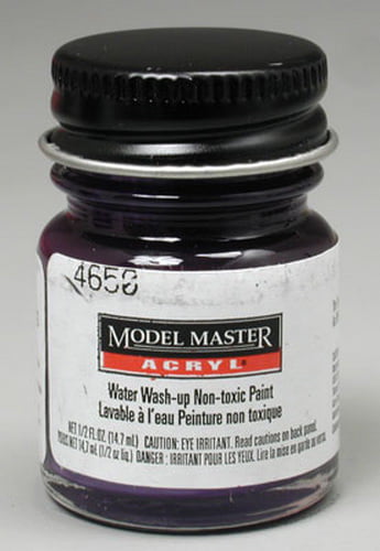 Model Master Acryl Acrylic Paint 1/2oz Bottle Choice of Colors 