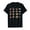 Black 3, variant on Merry Christmas Cute Gingerbread T-Shirt for Men Women Cotton Top Tee Fashion Casual Short Sleeves