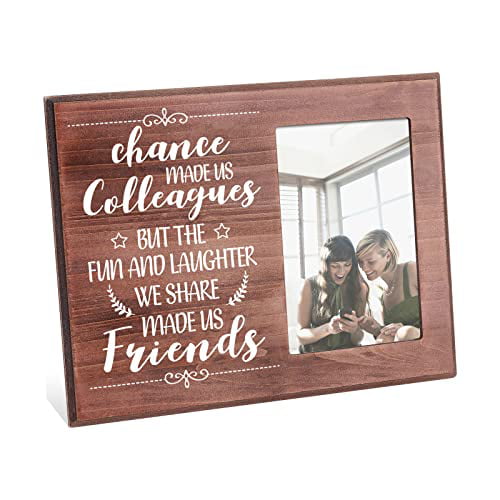 Good Friends Are Like Stars You Don't Always See Them But You Know They're  Always There Friend Picture Frame 4x6 Inch Unique BFF Birthday Wooden Photo  Frame for Best Friend 