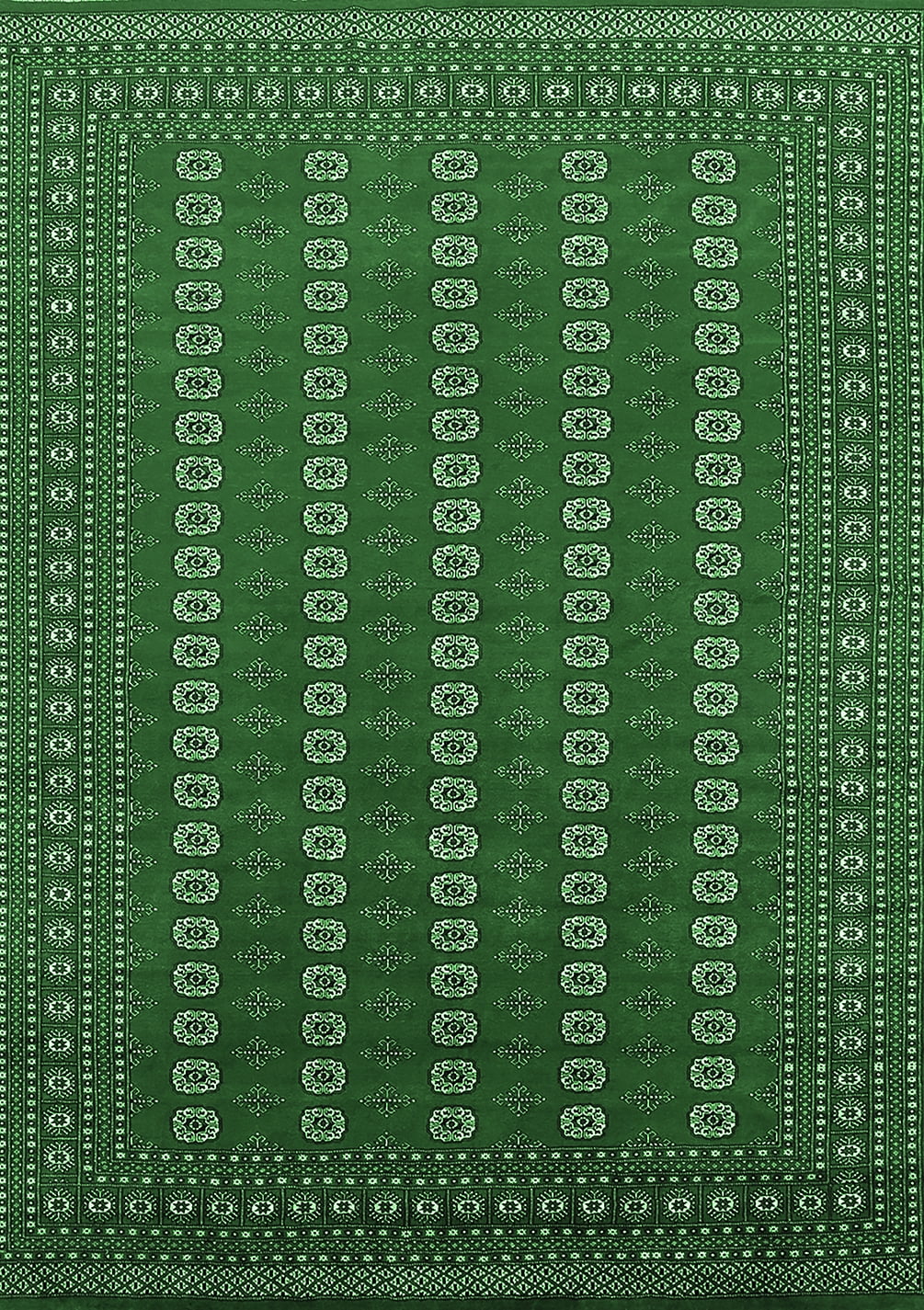Ahgly Company Indoor Rectangle Oriental Emerald Green Industrial Area ...