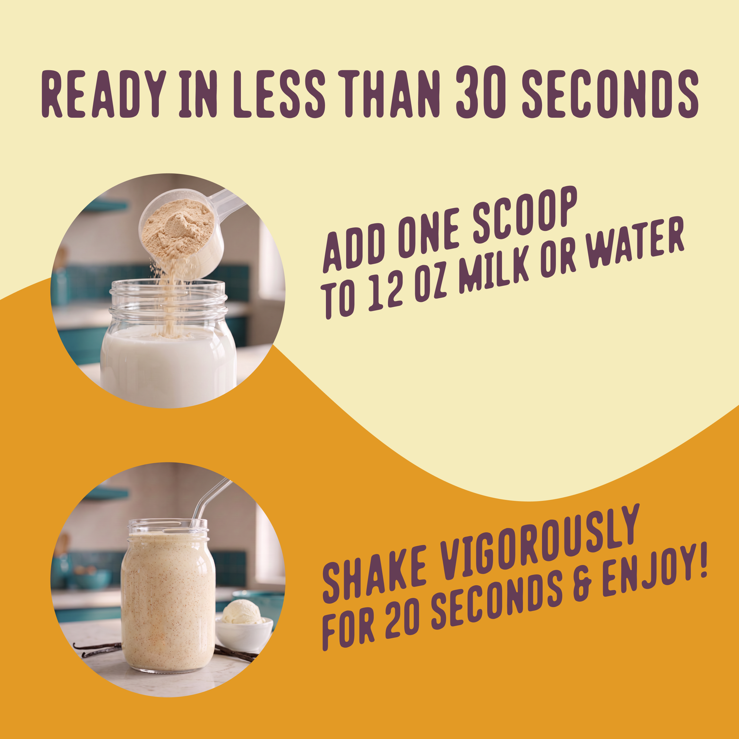 FlavCity Whey Protein Powder Vanilla Cream photo 5
