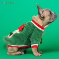 thumbnail image 4 of BadPiggies Pet Dog Fleece Sweater Winter Clothes Warm Thickening Coat Jacket Xmas Reindeer Pajamas for Puppy Small Dog Cat (XS, Red), 4 of 8