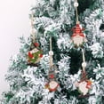 thumbnail image 3 of JYYYBF 4Pcs Christmas Tree Ornament, Cute Decorative Hanging Wood Ornament Art Craft for Christmas Party, 3 of 7