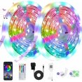 thumbnail image 1 of Bandes Lumineuses LED - 5050 RGB Multicolore LED Lumineuse - 15 m, 1 of 3