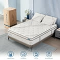 thumbnail image 5 of King Mattress,Lechepus 14 Inch Hybrid Memory Foam Mattresses with Individual Pocket Springs,Mattress in Box,Plush Comfortable Mattress for Cool Sleep & Back Pain Relief,CertiPUR-US Certified, 5 of 5