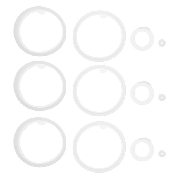 1 juego de anillos de sellado de repuesto para hervidor aislado, recipiente para comida caliente, anillo sellado para termo de agua.