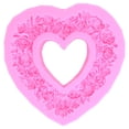 thumbnail image 2 of Molde De Pastel De Silicona Corazonamiento Coronda De Rosas Molde Para Hornear Rosas Para La Fiesta De Cumpleaños De La Boda Anniversary, 2 of 7