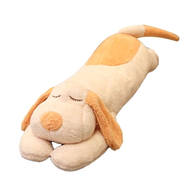 Juguete De Peluche para Perros Unisex Algodón PP Cómoda Lana De Algodón Linda Almohada Larga para El Hogar Beige 1.1m/43.3in