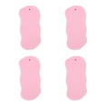 thumbnail image 3 of Esponja de baño 3D exfoliante Zhivalor 4 Piezas Rosa, 3 of 8
