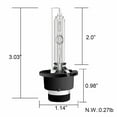 thumbnail image 4 of Xenon Lamp Headlight Bulb D2S Error Free HID IP68 LED Light Lo/hi Beam Pair Replacement Vehicle 35w 6000K 6000k, 4 of 12