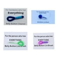 thumbnail image 7 of Travel Friendly Navels Cleaning Tool Belly Button Lint Brush for The Person Who Has Everything Funny Navels Cleaner, 7 of 7