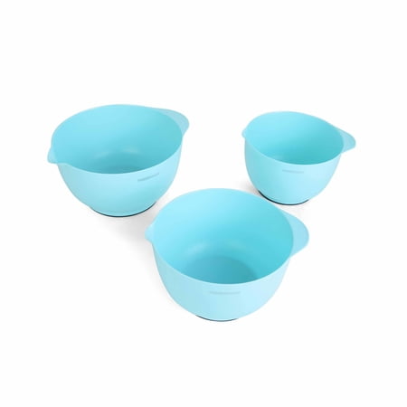 Farberware Professional Set of 3 Mixing Bowls  Aqua Sky