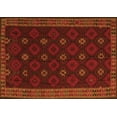 thumbnail image 1 of Ahgly Company Indoor Rectangle Southwestern Orange Country Area Rugs, 8' x 10', 1 of 1