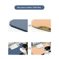 thumbnail image 3 of Alfombrilla de ratón grande portátil de doble cara para Gamer, alfombrilla de escritorio de cuero Pu impermeable, alfombrilla para ratón teclado, cubierta de mesa # yg 80*50cm, 3 of 5