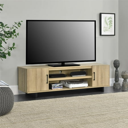 Southlander TV Stand for TVs up to 65", Golden Oak