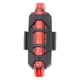 thumbnail image 4 of USB LED bicicleta luz trasera recargable impermeable bicicleta advertencia lámpara roja, 4 of 6