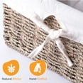 thumbnail image 5 of Seagrass Shelf Basket Lined with White Lining, 5 of 7
